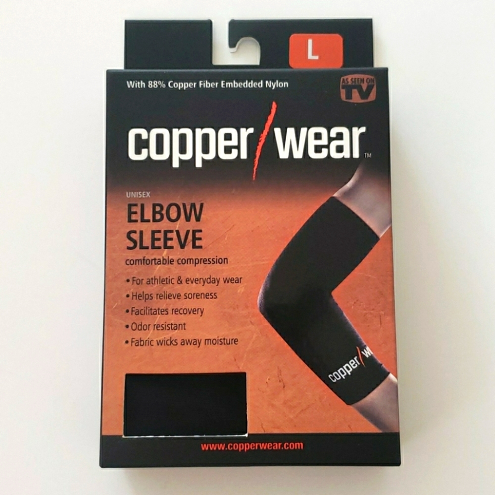 (As seen on TV) Copper wear elbow sleeve